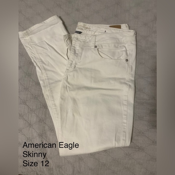 American eagle jeans/jeggings size 10-12 - Picture 8 of 9